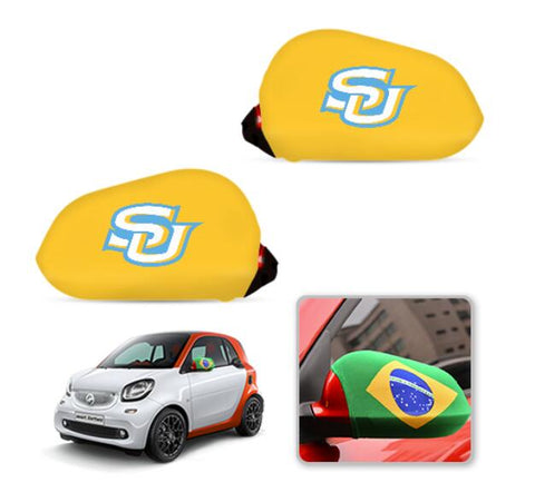 Southern University Jaguars NCAAB Car rear view mirror cover-View Elastic