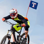 Texas Rangers MLB Bicycle Bike Rear Wheel Flag