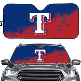 Texas Rangers MLB Car Windshield Sun Shade Universal Fit Sunshade