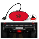 Toronto Raptors NBA Hitch Cover LED Brake Light for Trailer