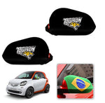 Towson Tigers NCAAB Car rear view mirror cover-View Elastic