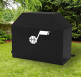 Utah Jazz NBA BBQ Barbeque Outdoor Black Waterproof Cover