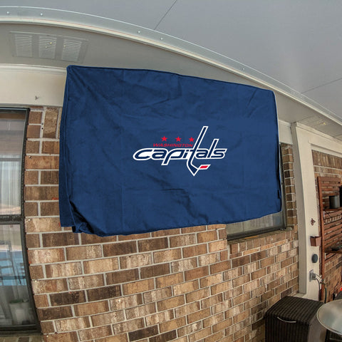 Washington Capitals NHL Outdoor Heavy Duty TV Television Cover Protector