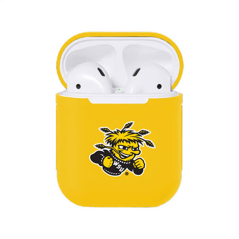 Wichita State Shockers NCAA Airpods Case Cover 2pcs