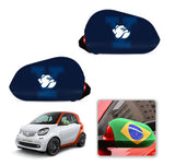 Yale Bulldogs NCAAB Car rear view mirror cover-View Elastic